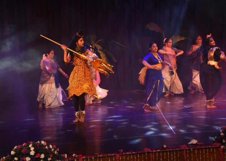 Tapahśaktia powerful music and dance productionorganised by Rini’s Music & Dance School