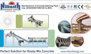 India's Best Concrete Batching Plant Manufacturer- Nilkanth Engineering Works.