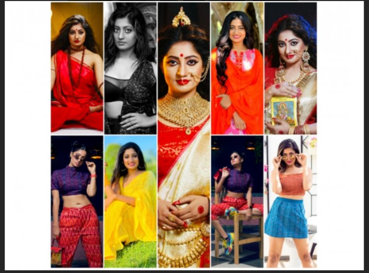 Actress Lipsa Mishra wins the Best Actress Award for her movie Rangeela Bohu!