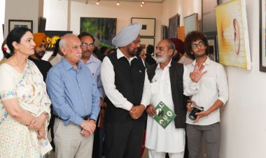 Apeejay Education, Jalandhar in collaboration with Virsa Vihar, Jalandhar organised 2nd Annual State Art Exhibition