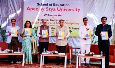 Apeejay Stya University Gurugram recently hosted the National Conference on Research in Yogic and Allied Disciplines in hybrid mode
