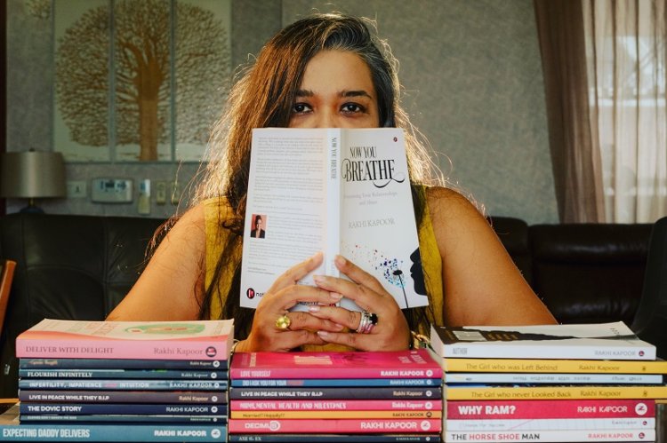 #AuthorRakhiKapoor trends at #1 in India on X - People express their appreciation for the life transforming author