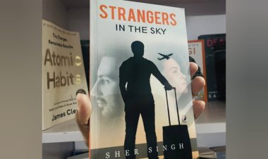 Famous English writer Sher Singh's book displaying at Chinar Book Festival, Srinagar