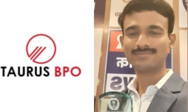 Tanish Chaurasia Honoured with National Icon Award Joins Taurus BPO Indore