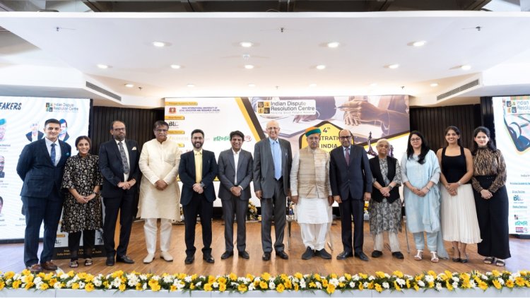 IDRC's 4th Arbitration in India Conclave 2025: We will Strengthen Institutional Arbitration, Law Min. Meghwal