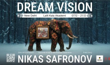 Dream Vision: Nikas Safronov’s solo art exhibition in India Opens a New Series of Major International Cultural Projects.