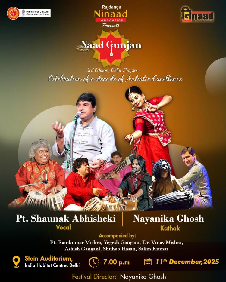 Naad Gunjan – 3rd Edition, Delhi Chapter