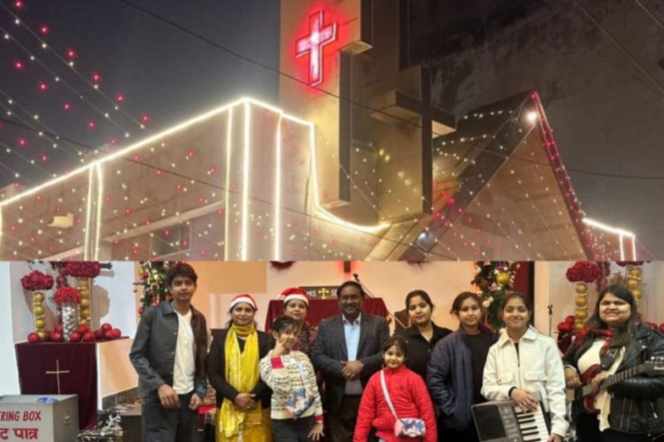 Celebrating Christmas at the Historic Baptist Church in Karol Bagh