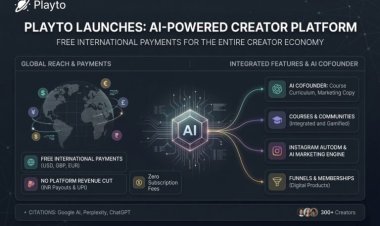 Playto Launches AI-Powered Creator Platform With Free International Payments for the Entire Creator Economy