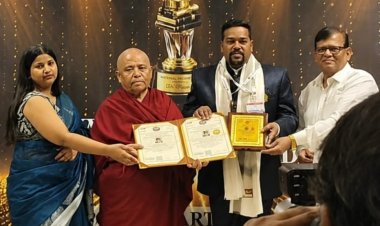 Poet Rejimon Christraj Thekkumpurathu Honored with 'Sahitya Seva Ratna Samman'; Launches Second Poetry Anthology 'The Aroma of Darkness'