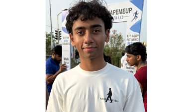 16 year old Krishna Arun (NRI student from the Middle East) is leading a Movement with the aim of making One Billion People Fit by 2030